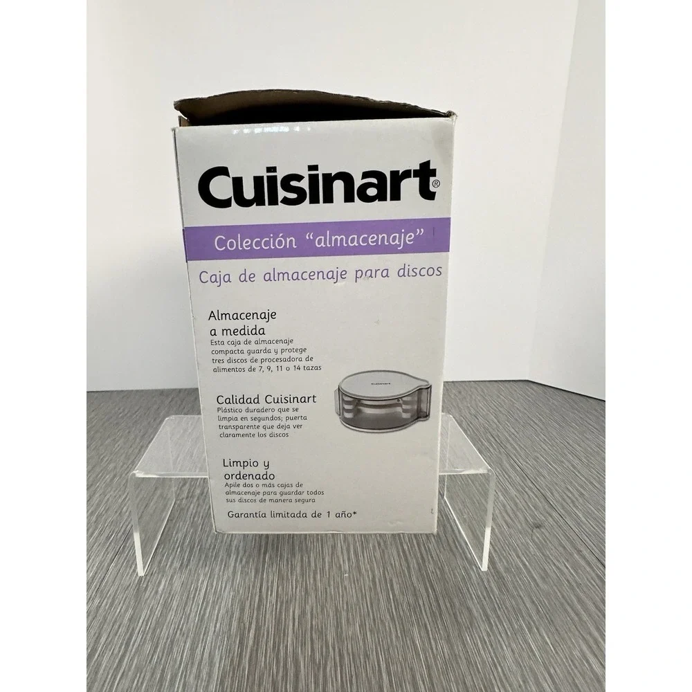 CUISINART Disc Storage HOLDER -Holds Three 7, 9, 11,14 Cup Food Processor DLC-DH
